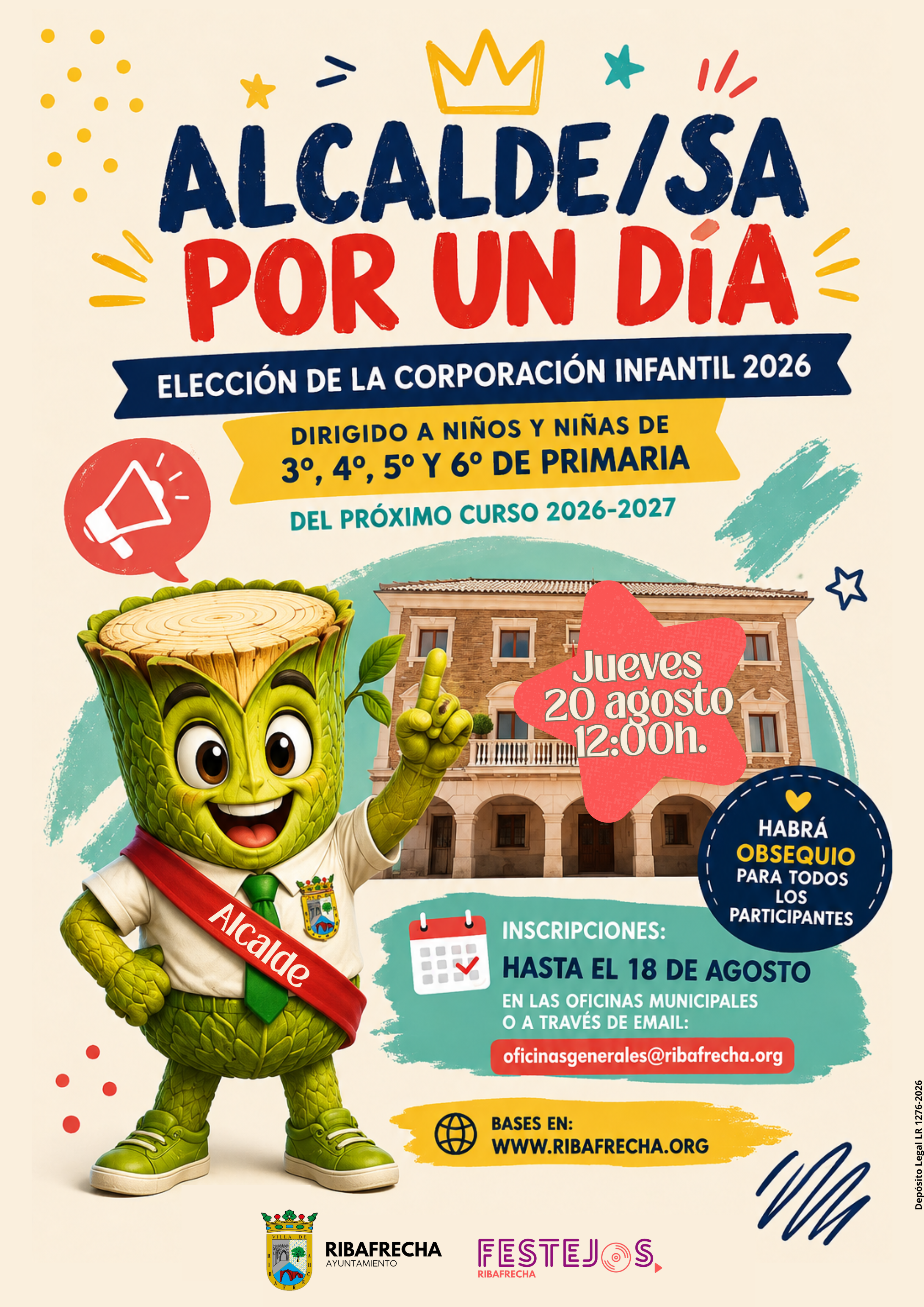 ALCALDE/SA POR UN DÍA 2026 